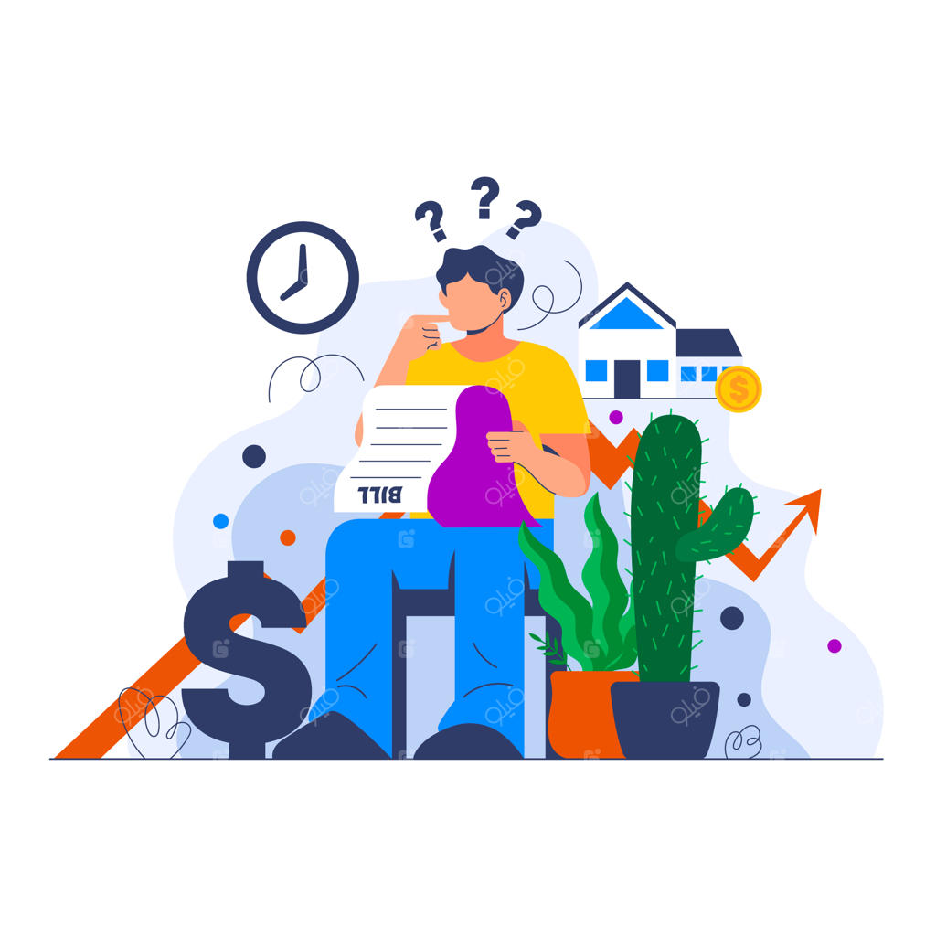 تصویرسازی دستی از هزینه‌های زندگی