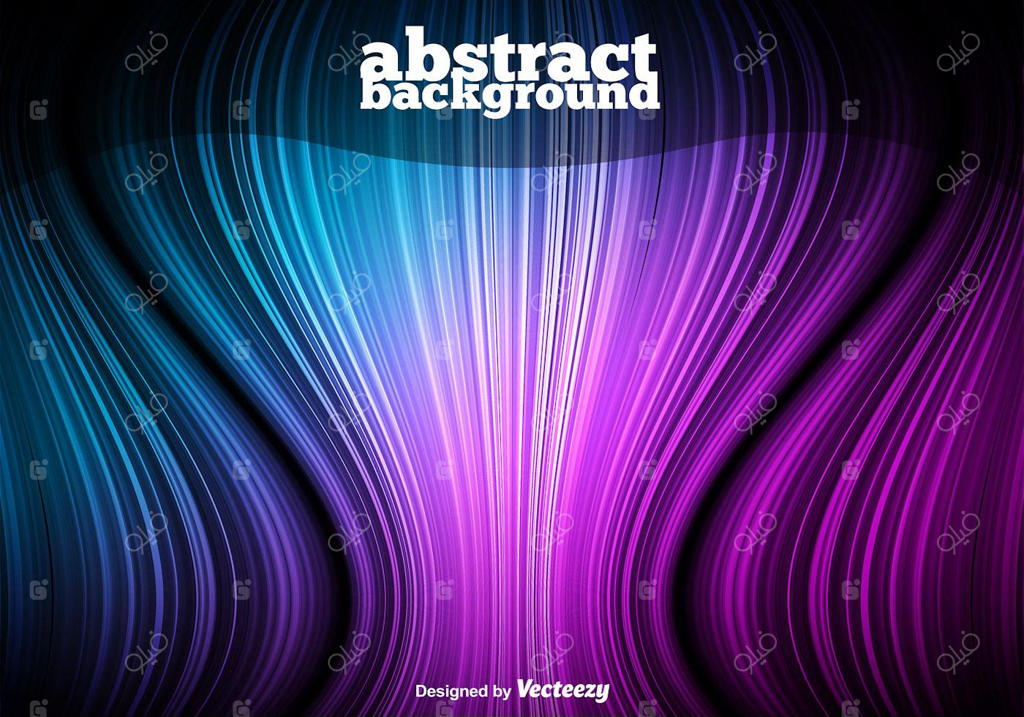 زمینه انتزاعی زیبا به رنگ‌های آبی و بنفش