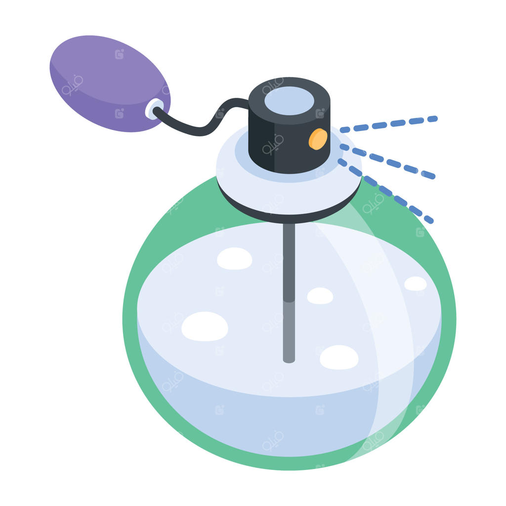 آیکون ایزومتریک لوازم آرایشگری