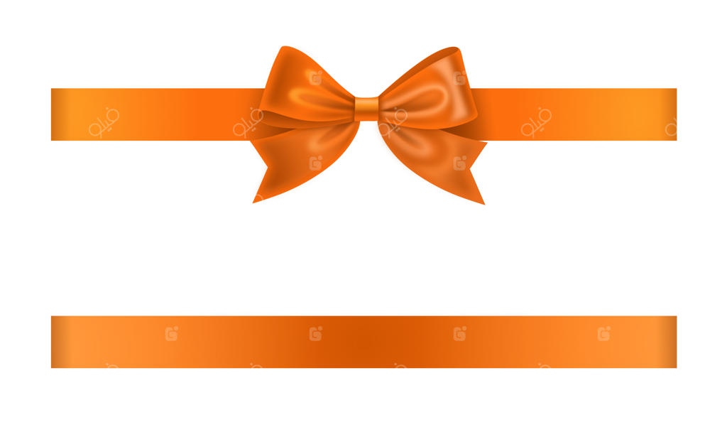 پاپیون و روبان نارنجی