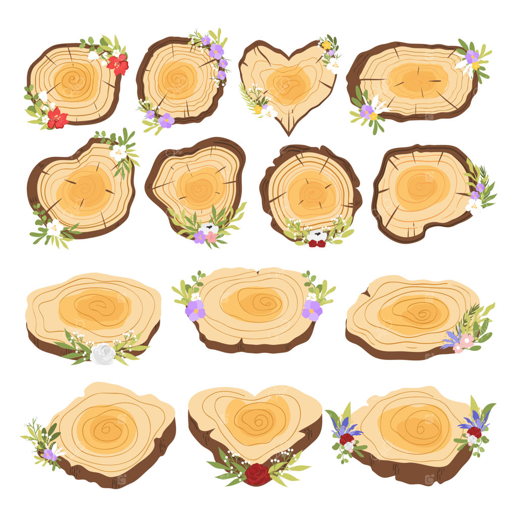 طرح وکتور برش چوبی دست‌کشیده - طراحی آماده برش چوبی