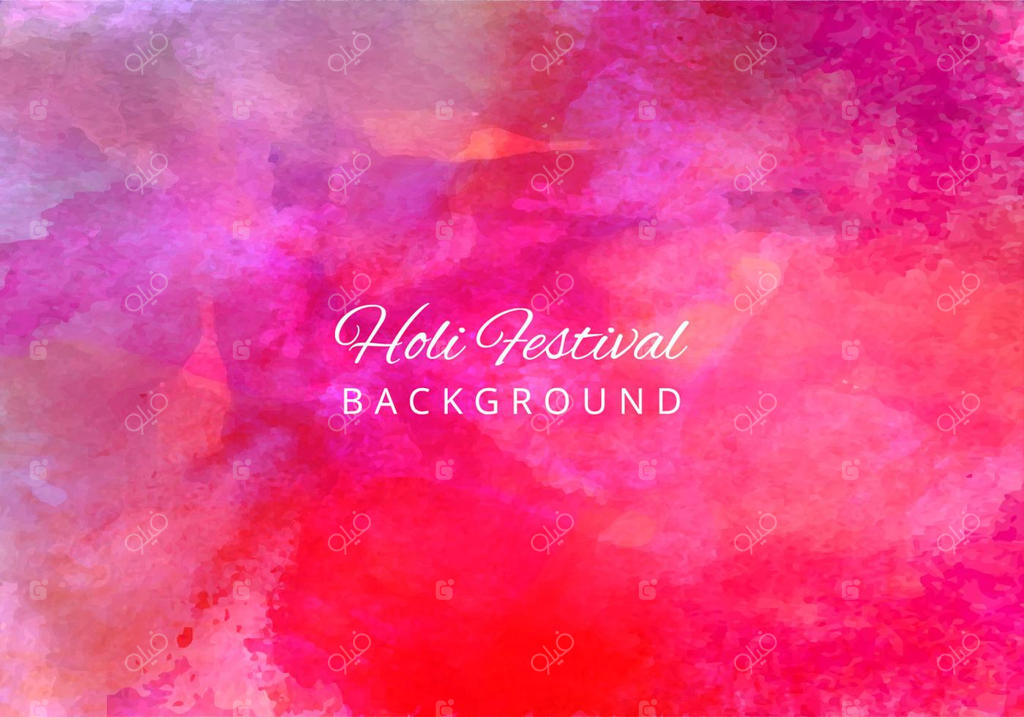 پس‌زمینه‌ی رنگارنگ و شاد جشن هولی