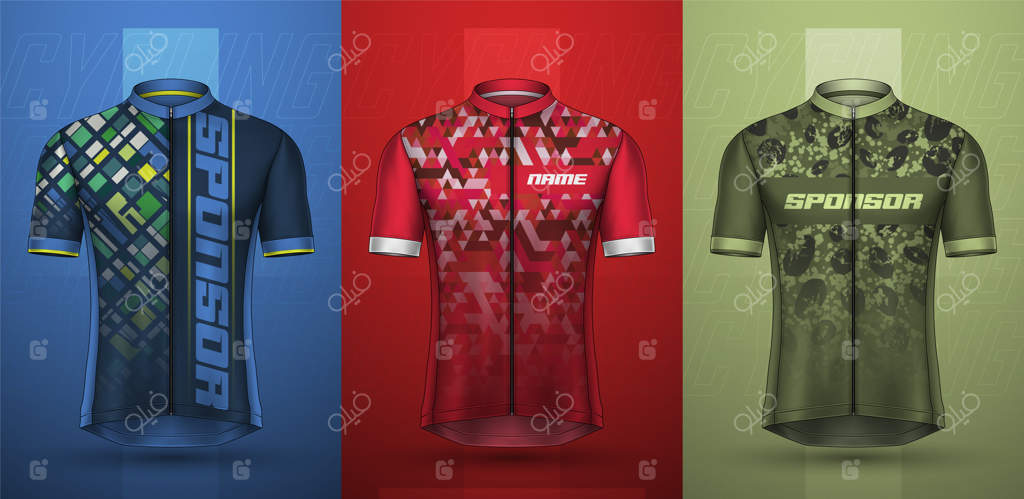 مجموعه ویژه پیراهن‌های دوچرخه‌سواری