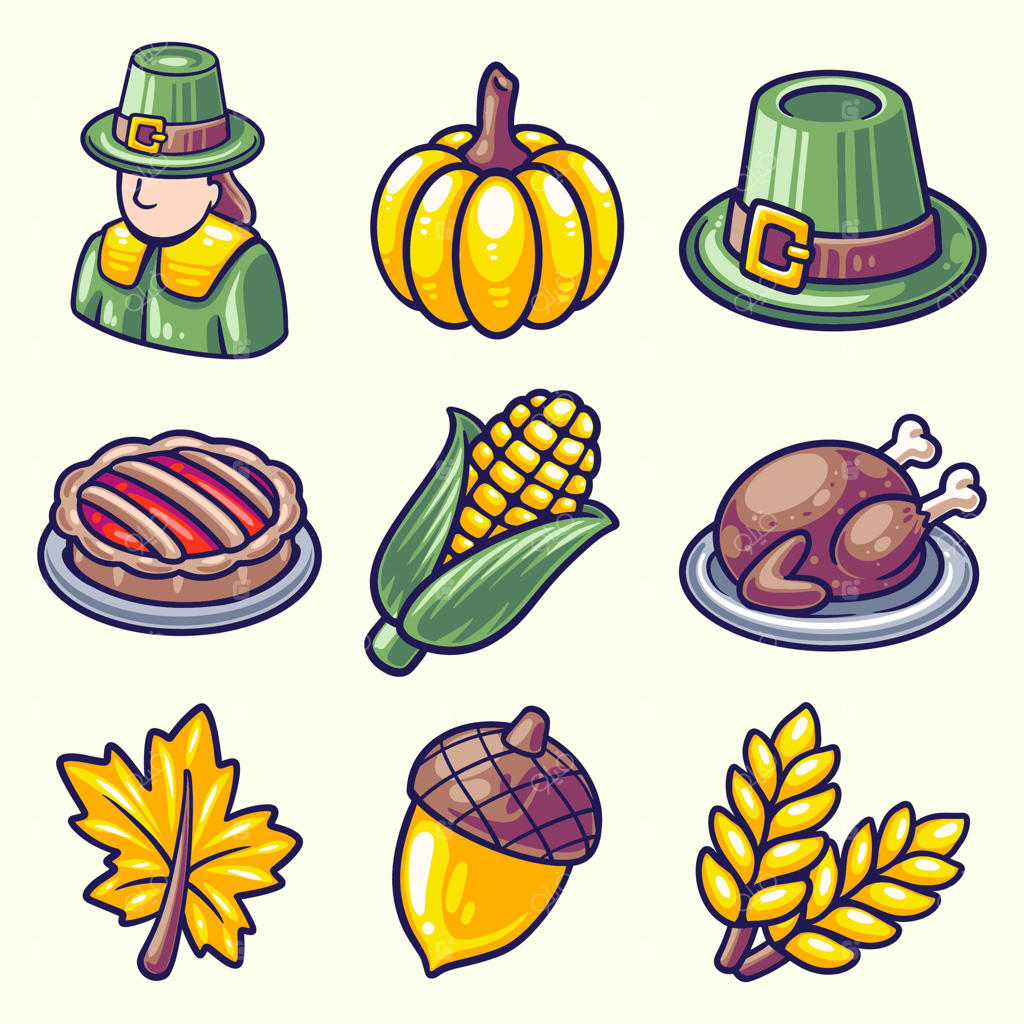 آیکون‌های شکرگزاری