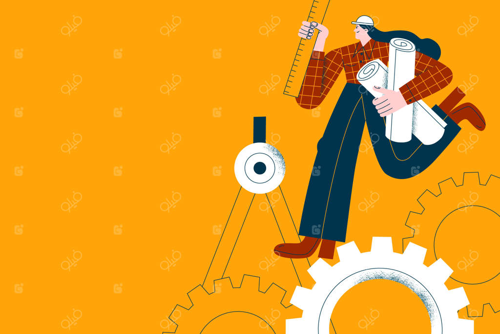 تصویر مهندسی طراحی دستی