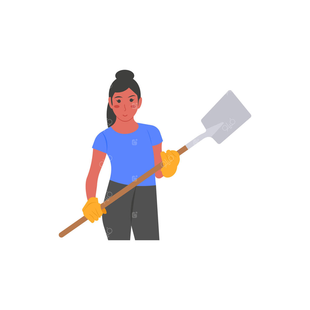 تصویرسازی تخت باغبان