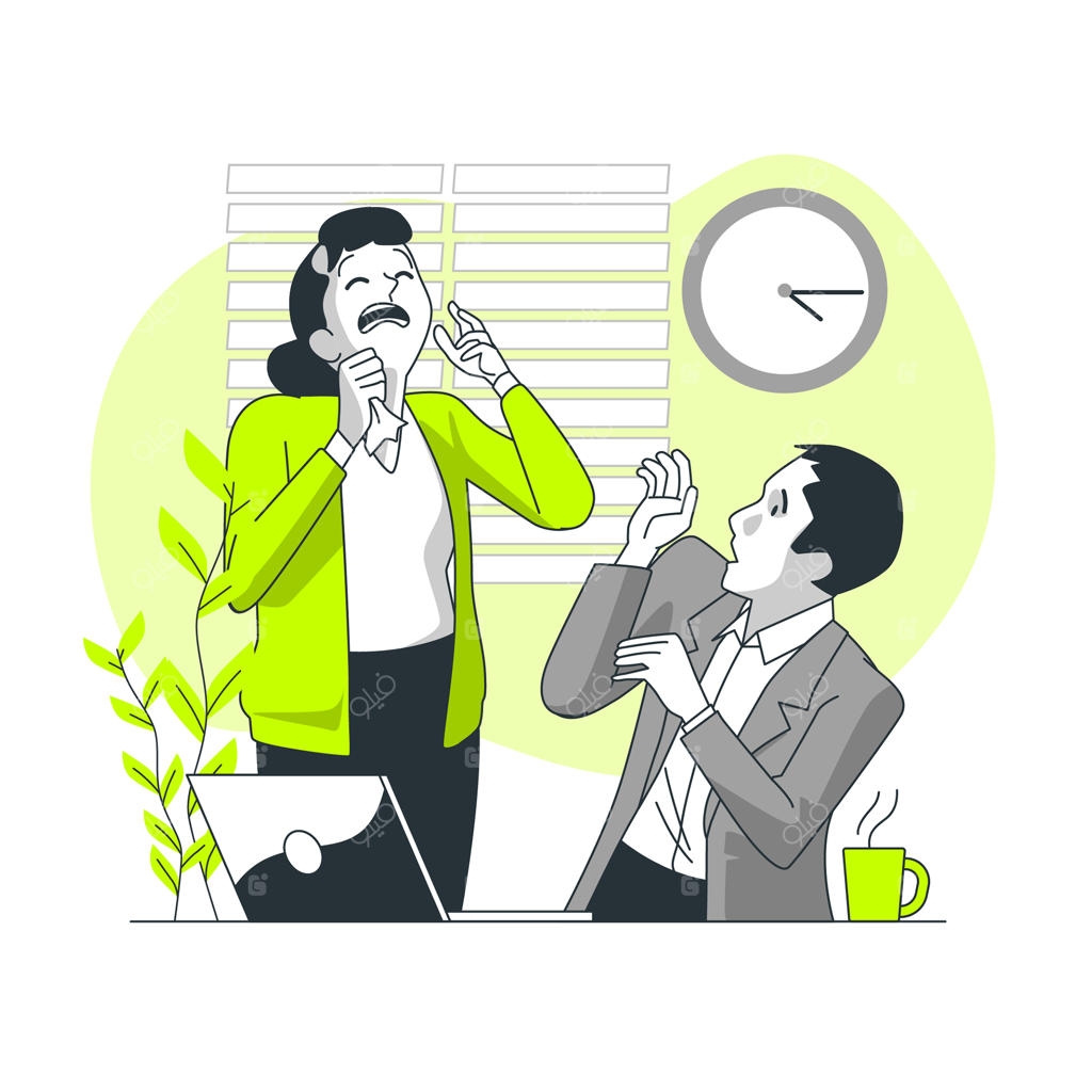 تصویری مفهومی از انتقال ویروس