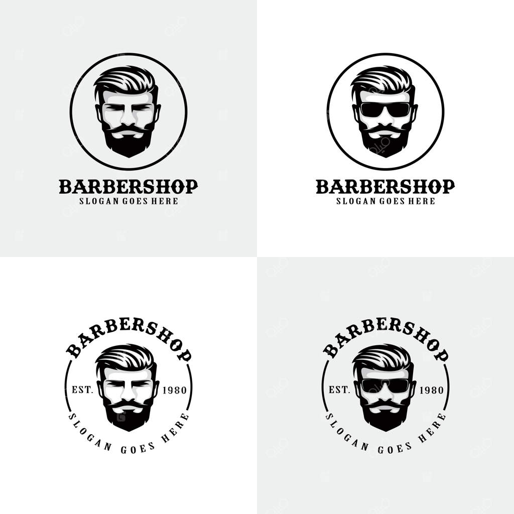 قالب لوگوی آرایشگاه