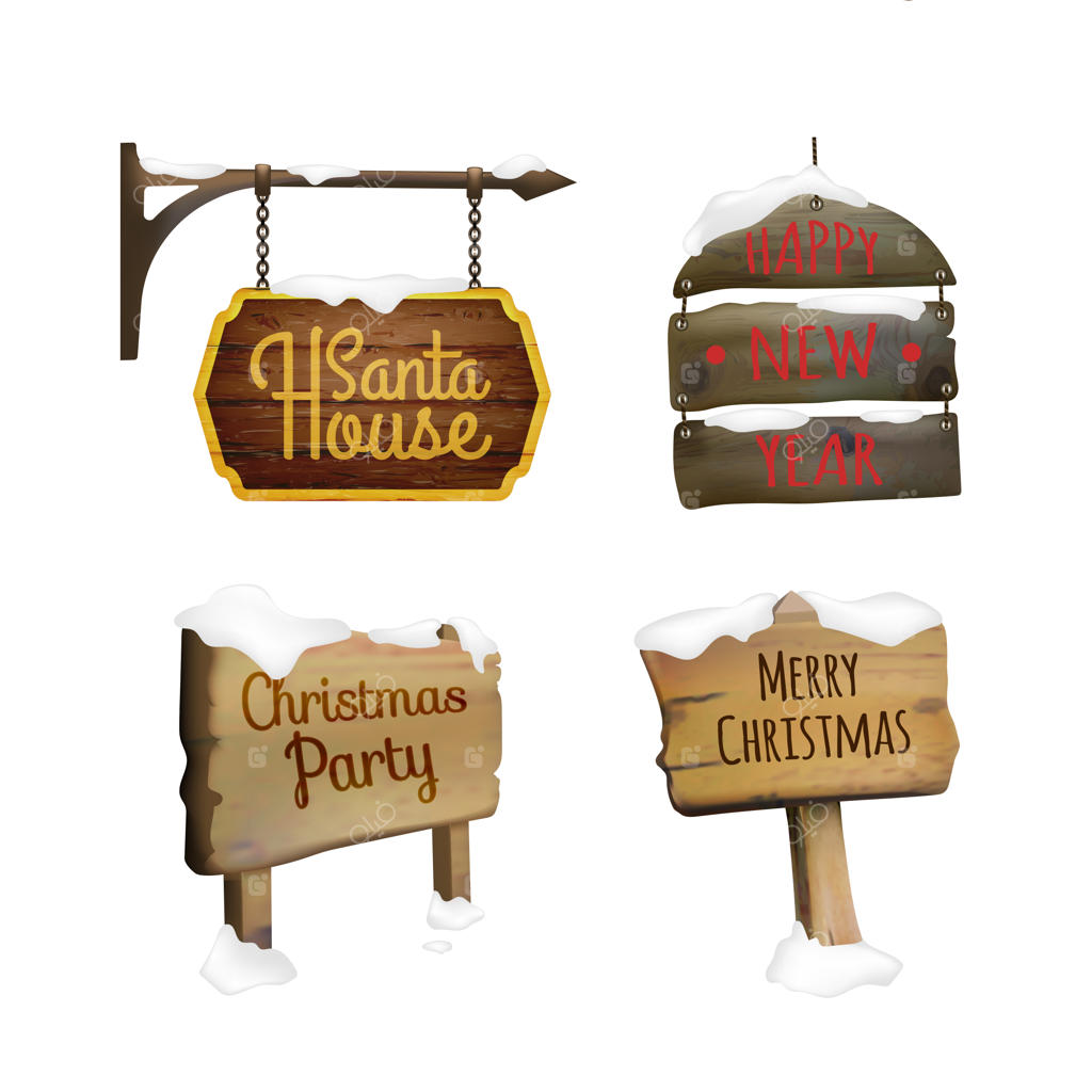 مجموعه تابلوهای کریسمس