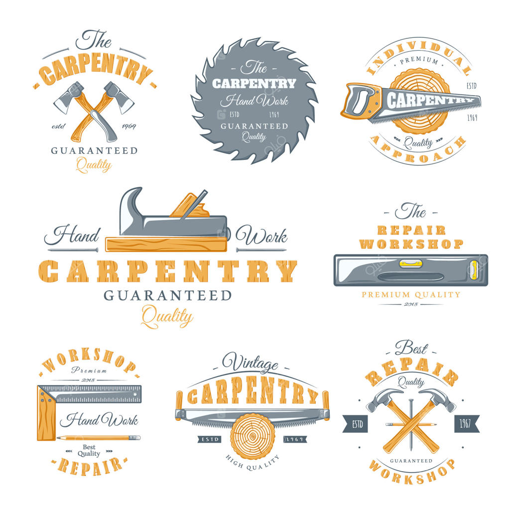 لوگوهای کلاسیک نجاری