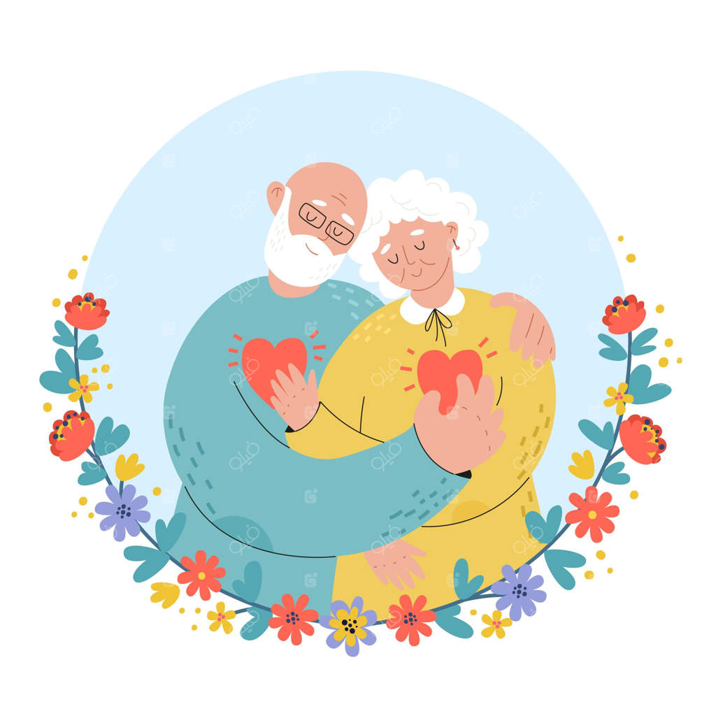 جشن سالگرد ازدواج طلایی توسط سالمندان