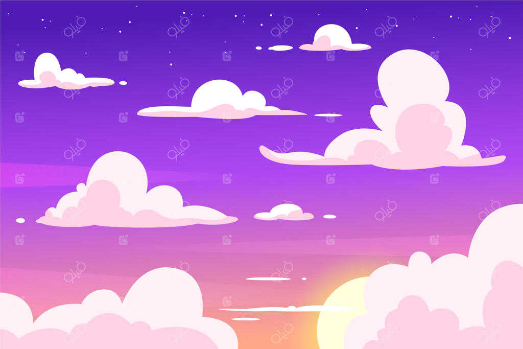 پس‌زمینه آسمان برای ویدئو کنفرانس