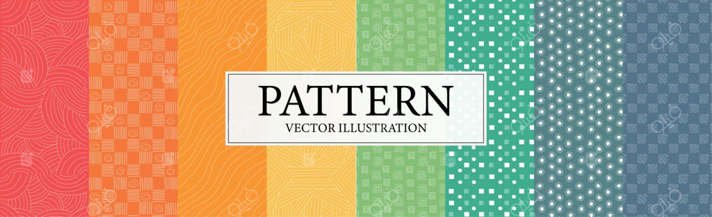 ترکیب الگوهای پیوسته و اشکال انتزاعی - وکتور