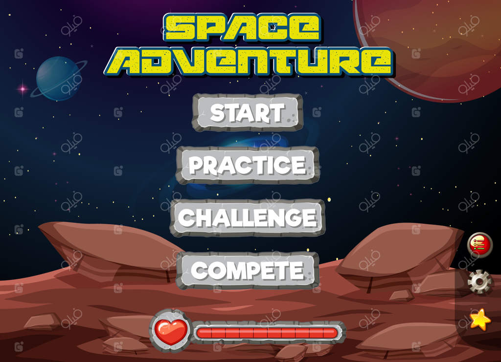 پترن پس‌زمینه فضایی