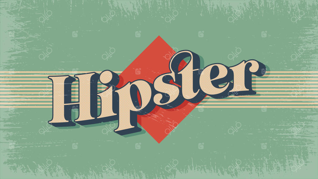 افکت متن قدیمی وکتور قابل ویرایش EPS