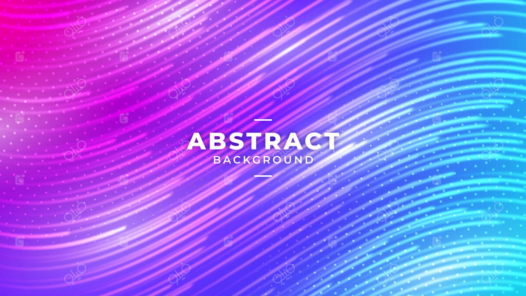 پس‌زمینه انتزاعی با خطوط موج‌دار سفید