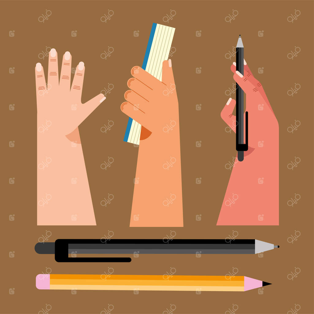 پنج آیکون برای یادداشت برداری