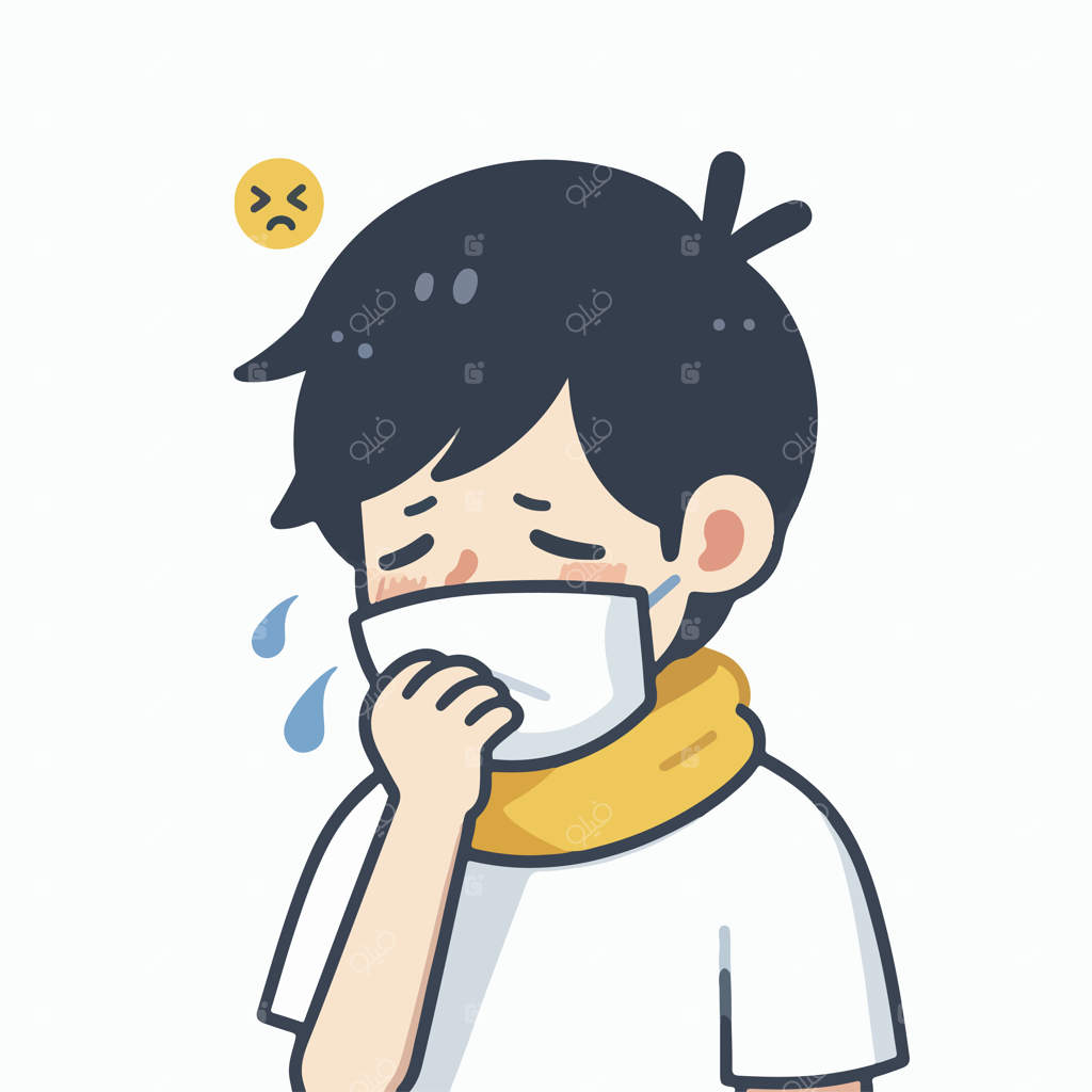 مجموعه‌ای از تصاویر بیماران با طراحی ساده و مسطح