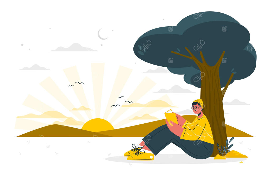 تصویرسازی مفهوم پیش از طلوع خورشید