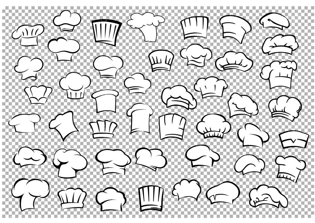 مجموعه کلاه سرآشپز و نانوا