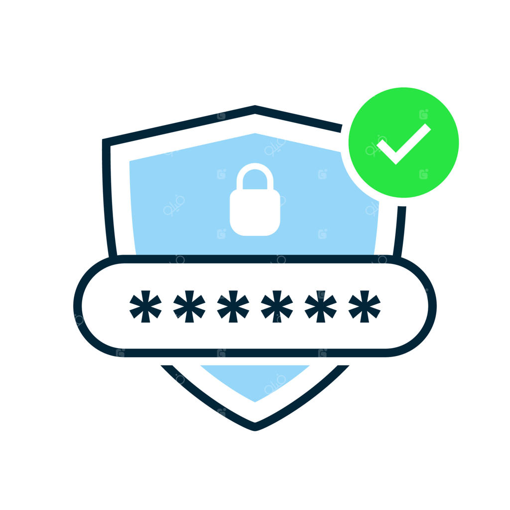وکتور تصویرسازی مفهومی محافظت از رمز عبور با طراحی تخت و فرمت EPS10. المان گرافیکی مدرن مناسب برای صفحه فرود، رابط کاربری حالت خالی، اینفوگرافیک و آیکون