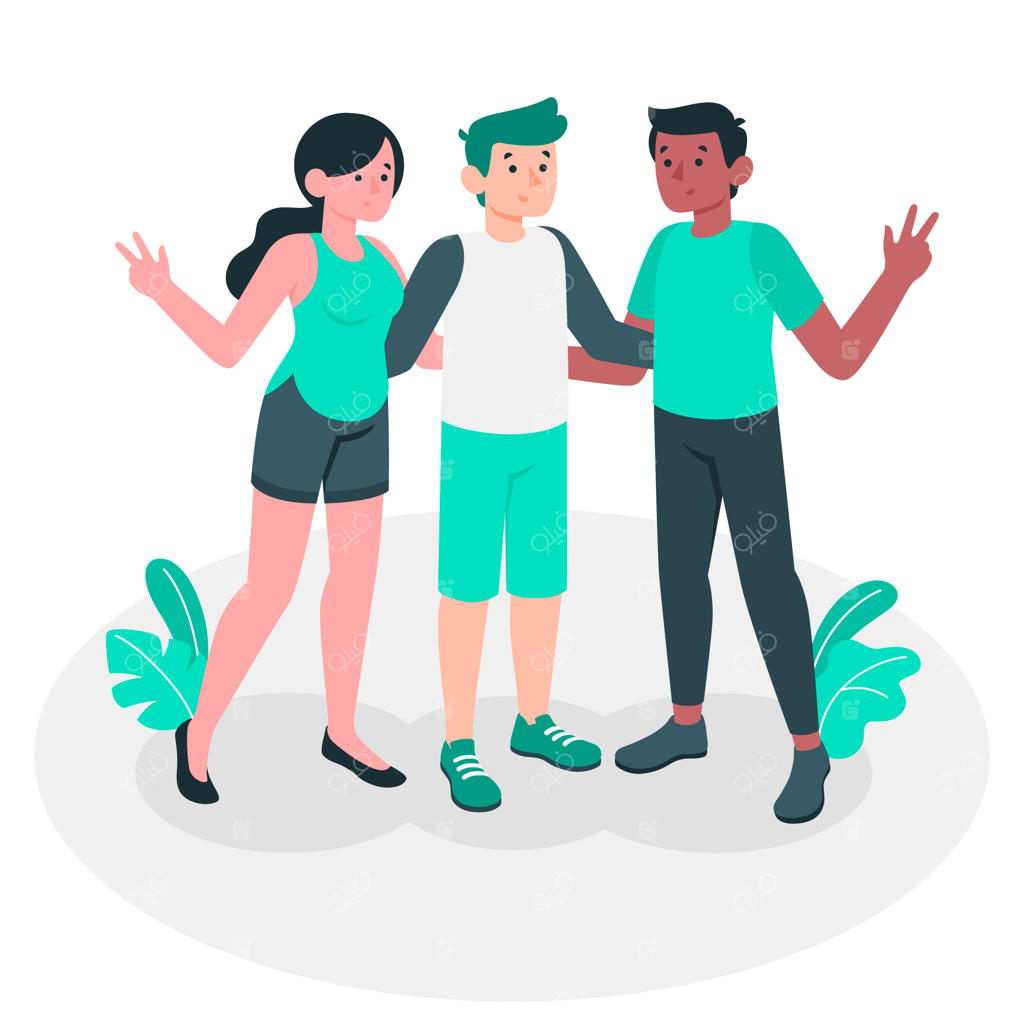 تصویری از مفهوم دوستی