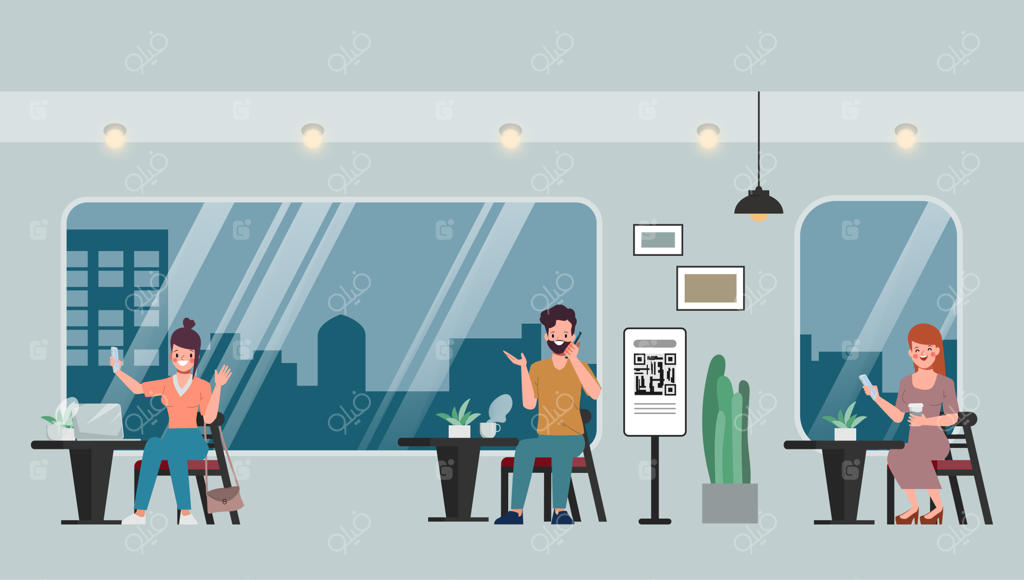 رعایت فاصله‌گذاری اجتماعی در رستوران‌ها؛ سبک زندگی جدید در کافه‌ها و رستوران‌ها.