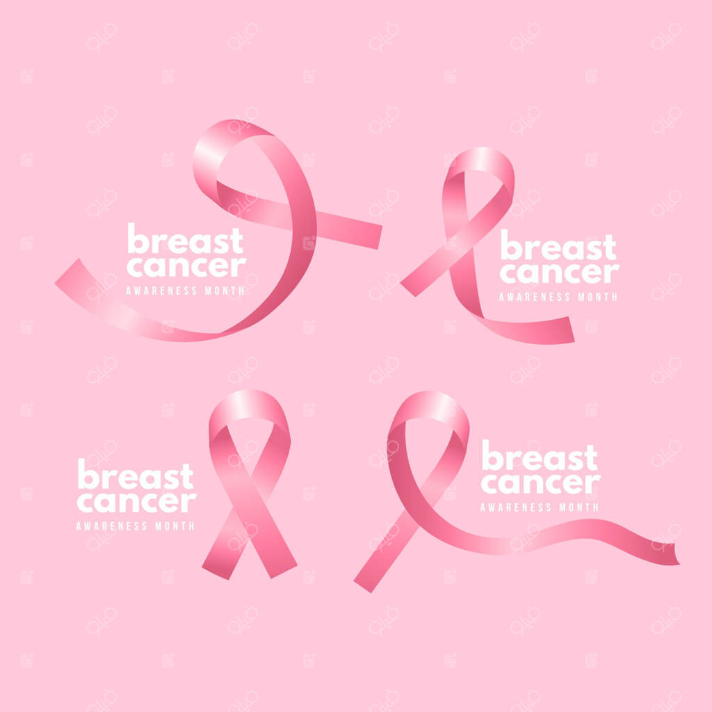 نشان‌های ماه آگاهی از سرطان پستان