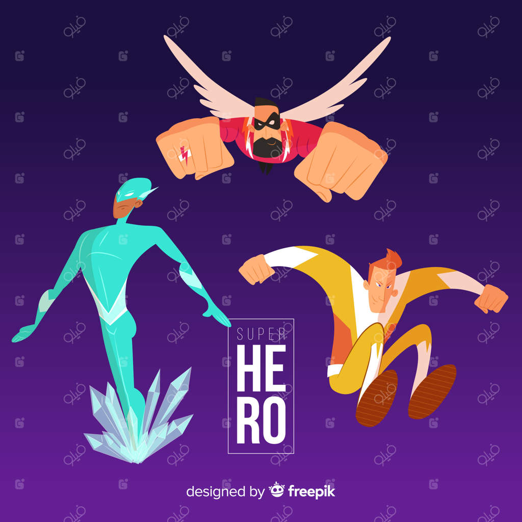 مجموعه‌ای از ابرقهرمانان