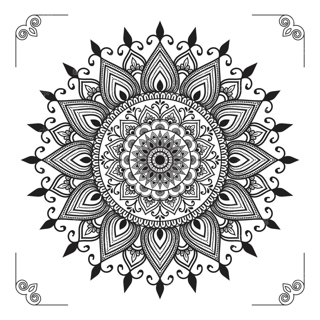 پس‌زمینه لوکس و مدرن طرح ماندالا: طراحی خلاقانه و حرفه‌ای با الگوهای انتزاعی و زیبا