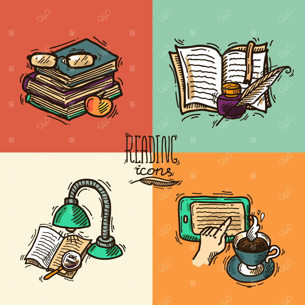 ایده‌های زیبا برای طراحی‌های دست‌کشیده و خلاقانه خواندن