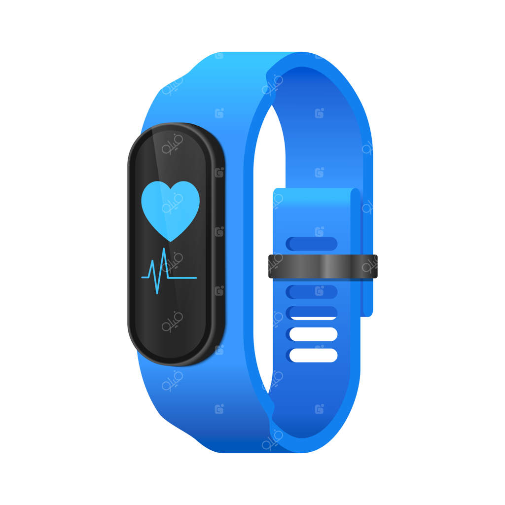 مفهوم ساعت هوشمند ورزشی - طراحی واقع‌گرایانه ایزومتریک