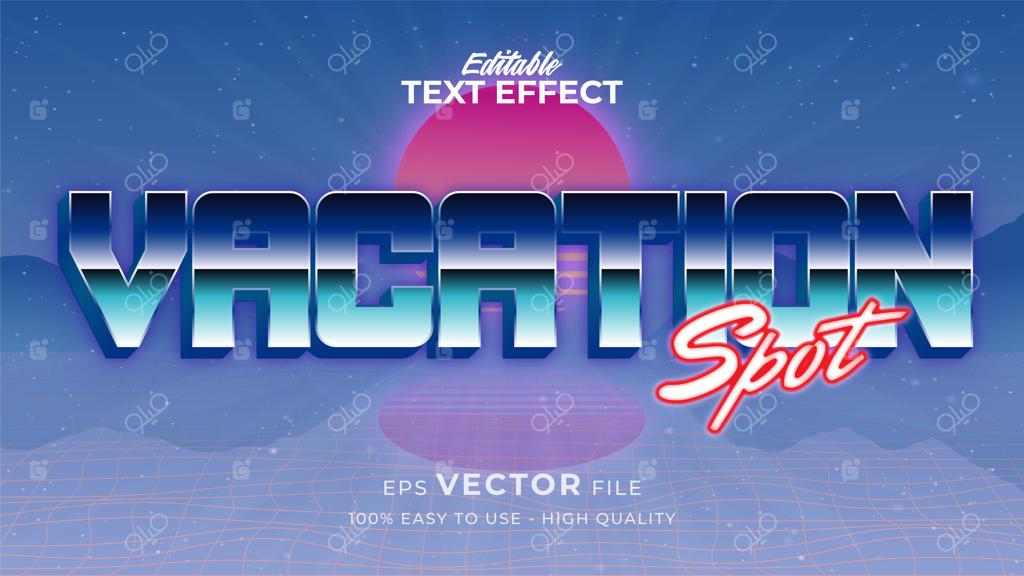 اثر استایل متن: تابستان نوستالژیک با استایل کهنه و فرسوده