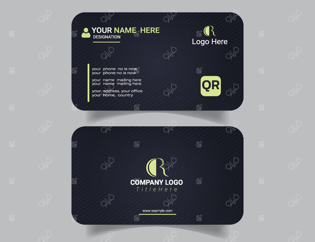 طراحی نوآورانه قالب کارت ویزیت