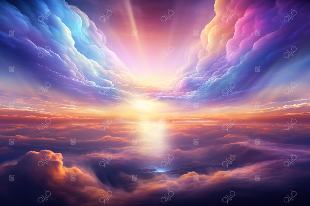 تصویرسازی دیجیتالِ جاده آخرالزمان یا بزرگراه جهنم؛ طرحی که می‌تواند نمادی از یک جاده‌ی متروک و تنها باشد