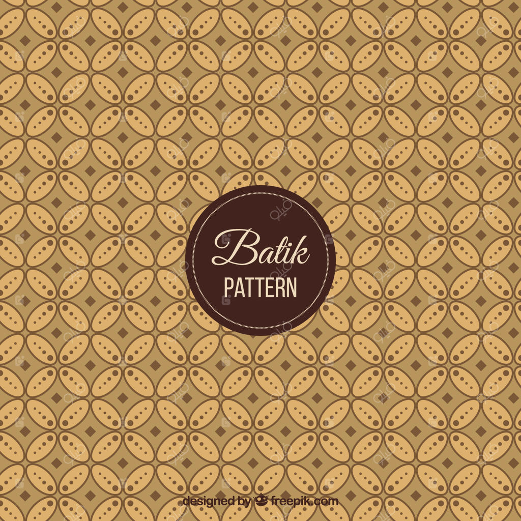 طرح باتیک هندسی وینتیج