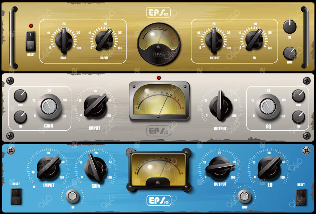 اکولایزرها و کمپرسورهای مجازی واقع‌گرایانه