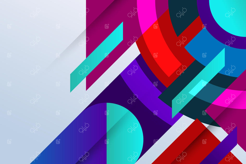 پس‌زمینه هندسی گرادینت