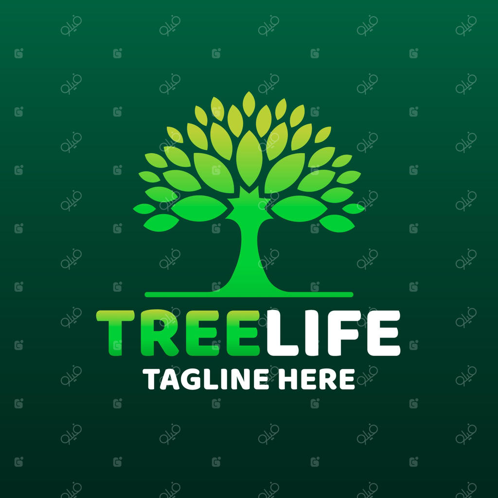 پترن لوگوی حیات درختی