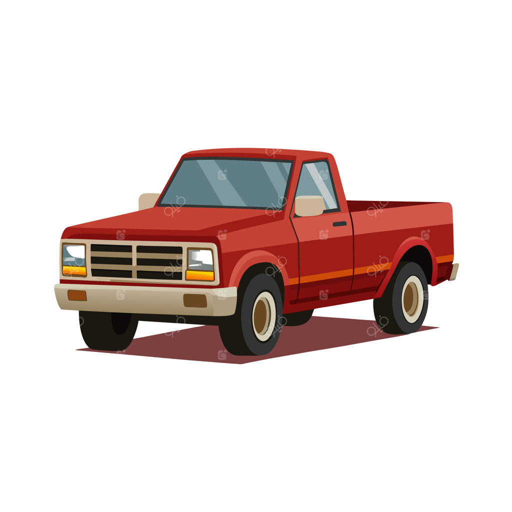 مفهوم تصویرسازی وکتور خودرو واقعی