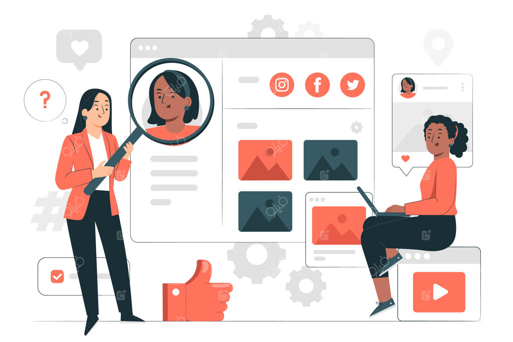 تصویری از مفهوم تحقیق کاربران