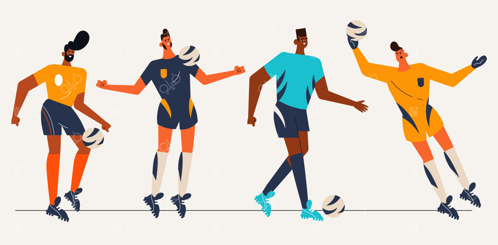 مجموعه‌ای از کارت‌های فوتبالیست‌های آمریکای جنوبی