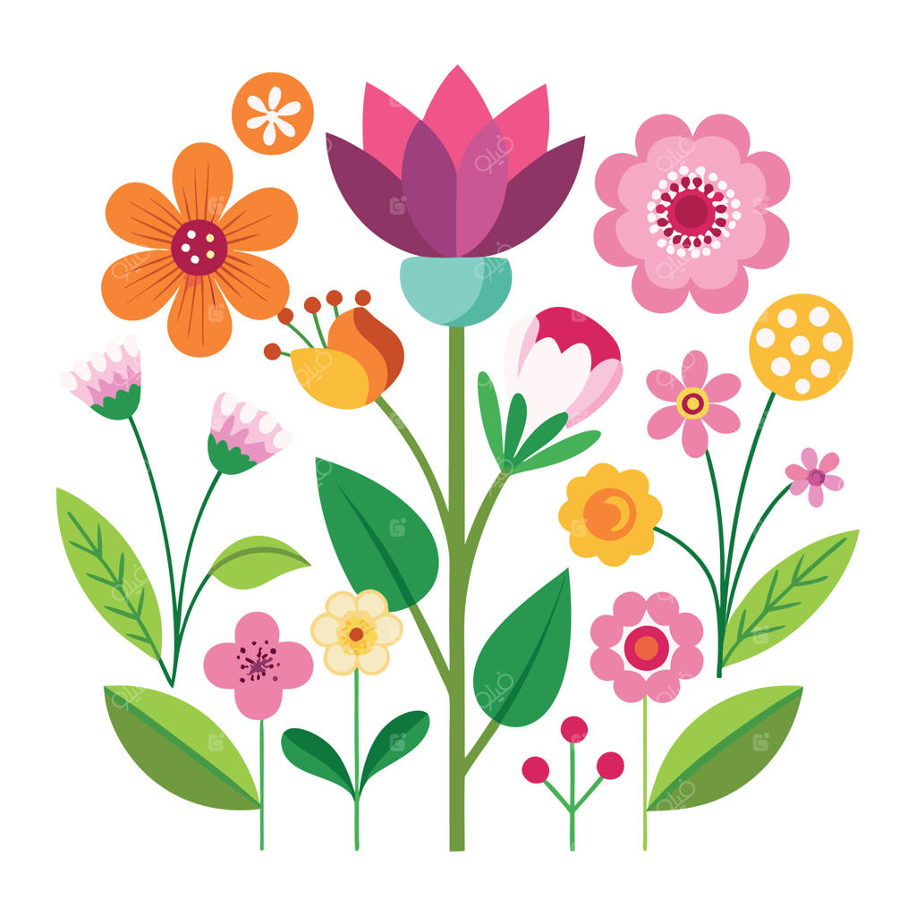 گیاهان گلدار زیبا: باغی از شگفتی‌های گل‌های گیاهی و گیاهان باغچه‌ای