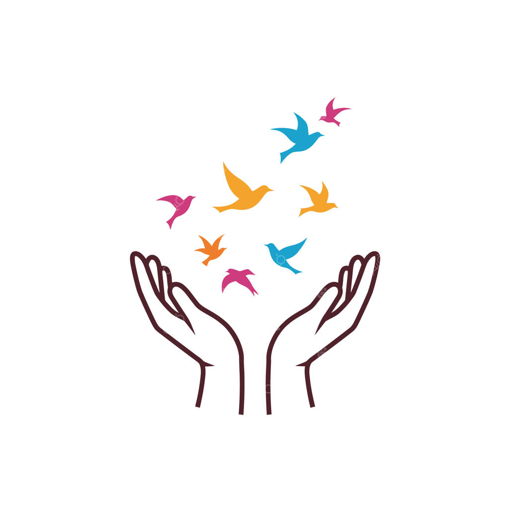 پرندگان در دستان