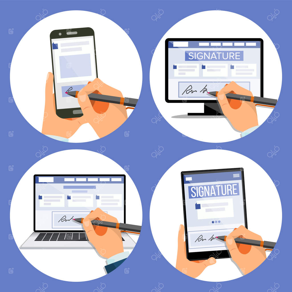 مجموعه امضای الکترونیکی