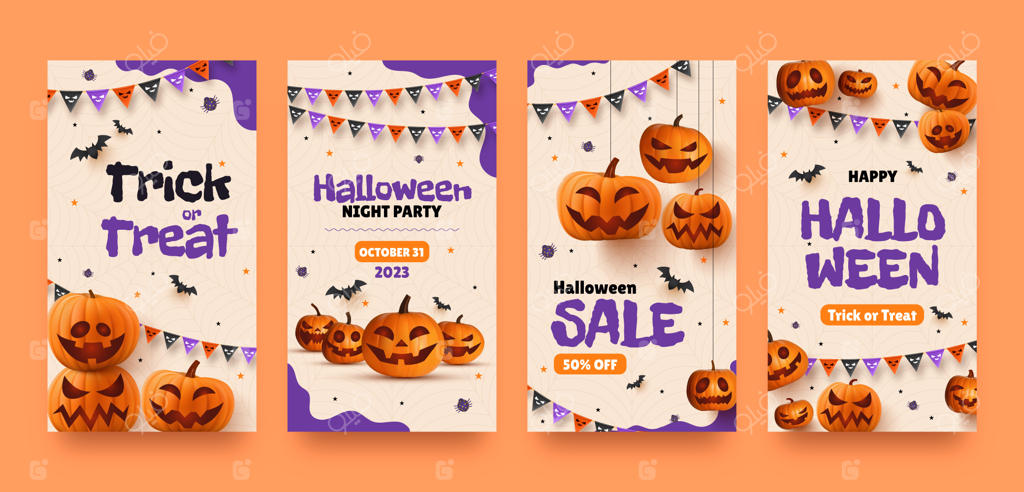 مجموعه استوری‌های واقعی اینستاگرام برای فصل هالووین