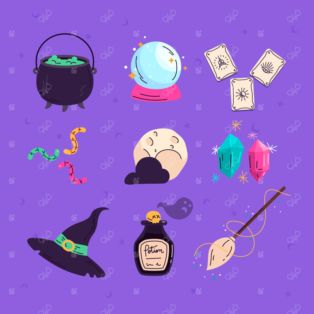 مجموعه شخصیت‌های تخت هالووین