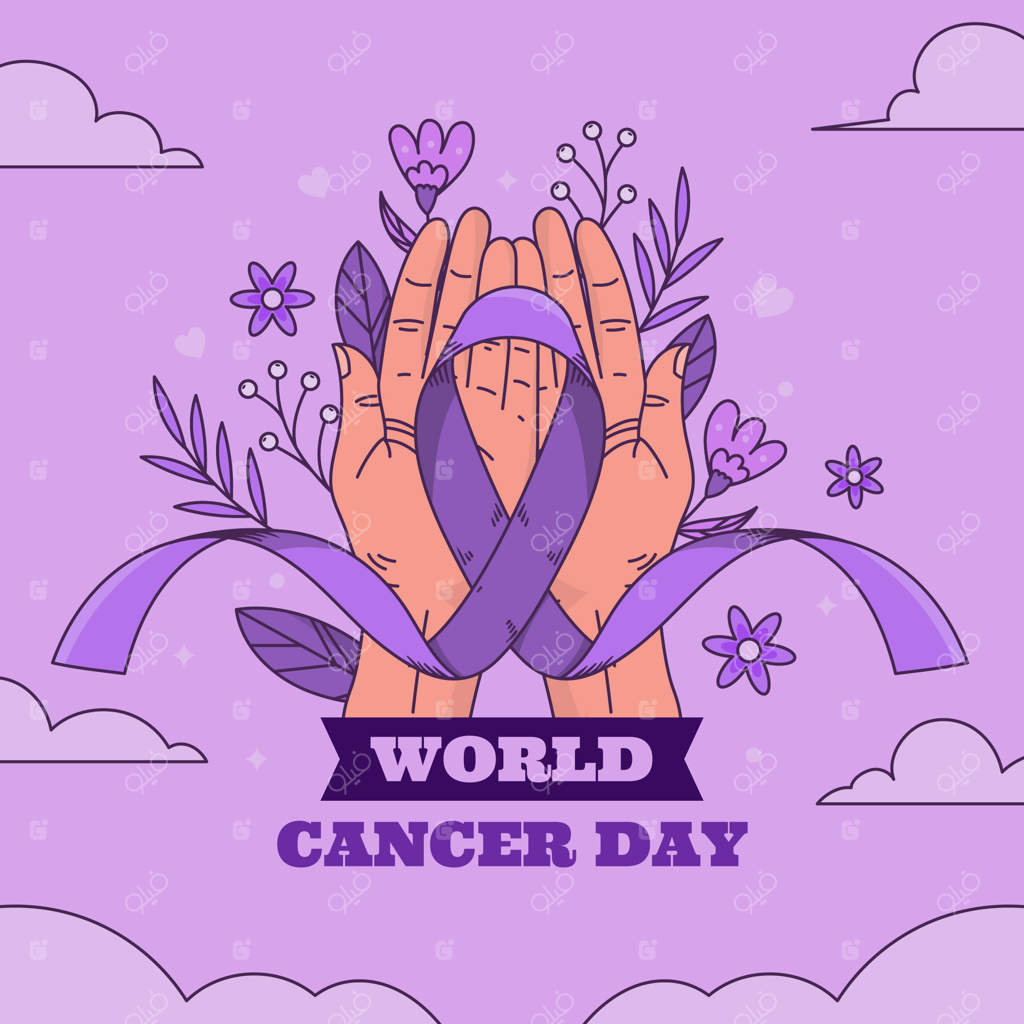تصویرسازی دستی برای آگاهی‌رسانی روز جهانی سرطان