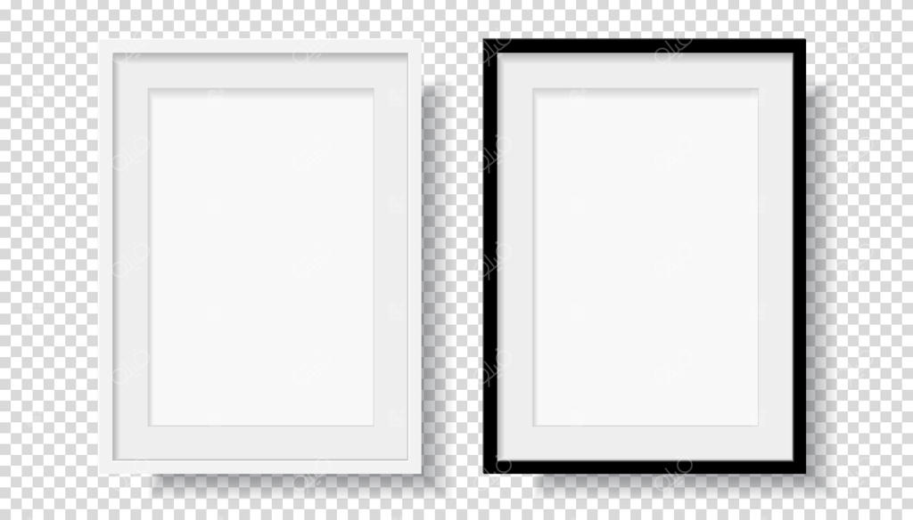 قاب عکس سیاه و سفید واقع‌گرایانه