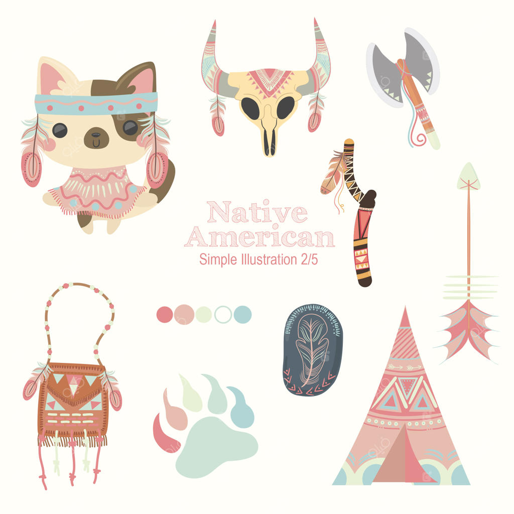 گربه بومی سرخپوستی هلو رنگ